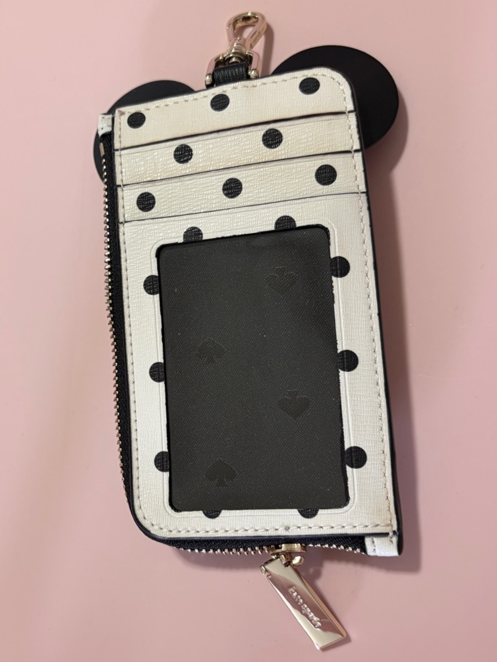 kate spade Polka Dot Minnie Ear Wallet - Picture 6 of 6